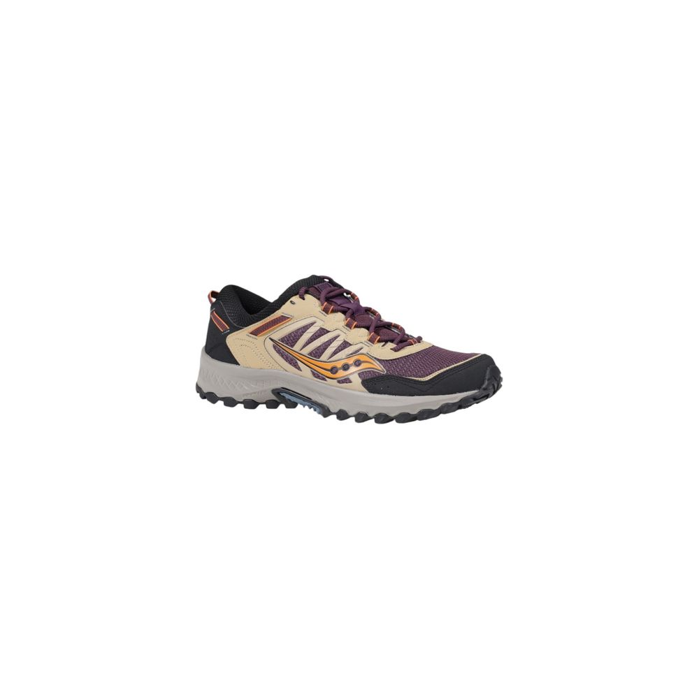 Saucony Purple Nubuc Leather Sneaker