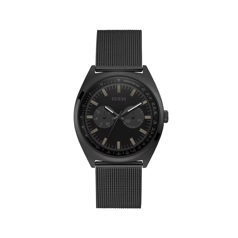 Guess Black Stainless Steel Stainless Steel Watch