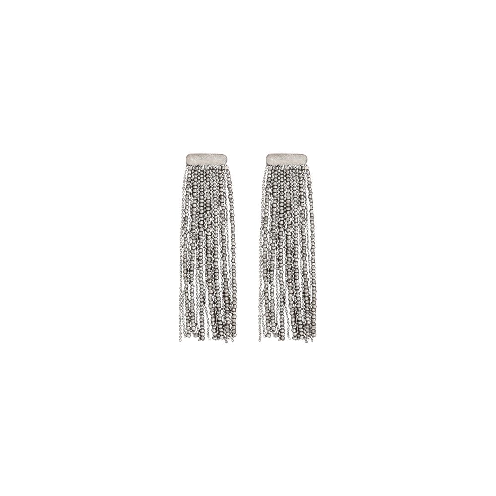 Brunello Cucinelli Glass and silver Earrings