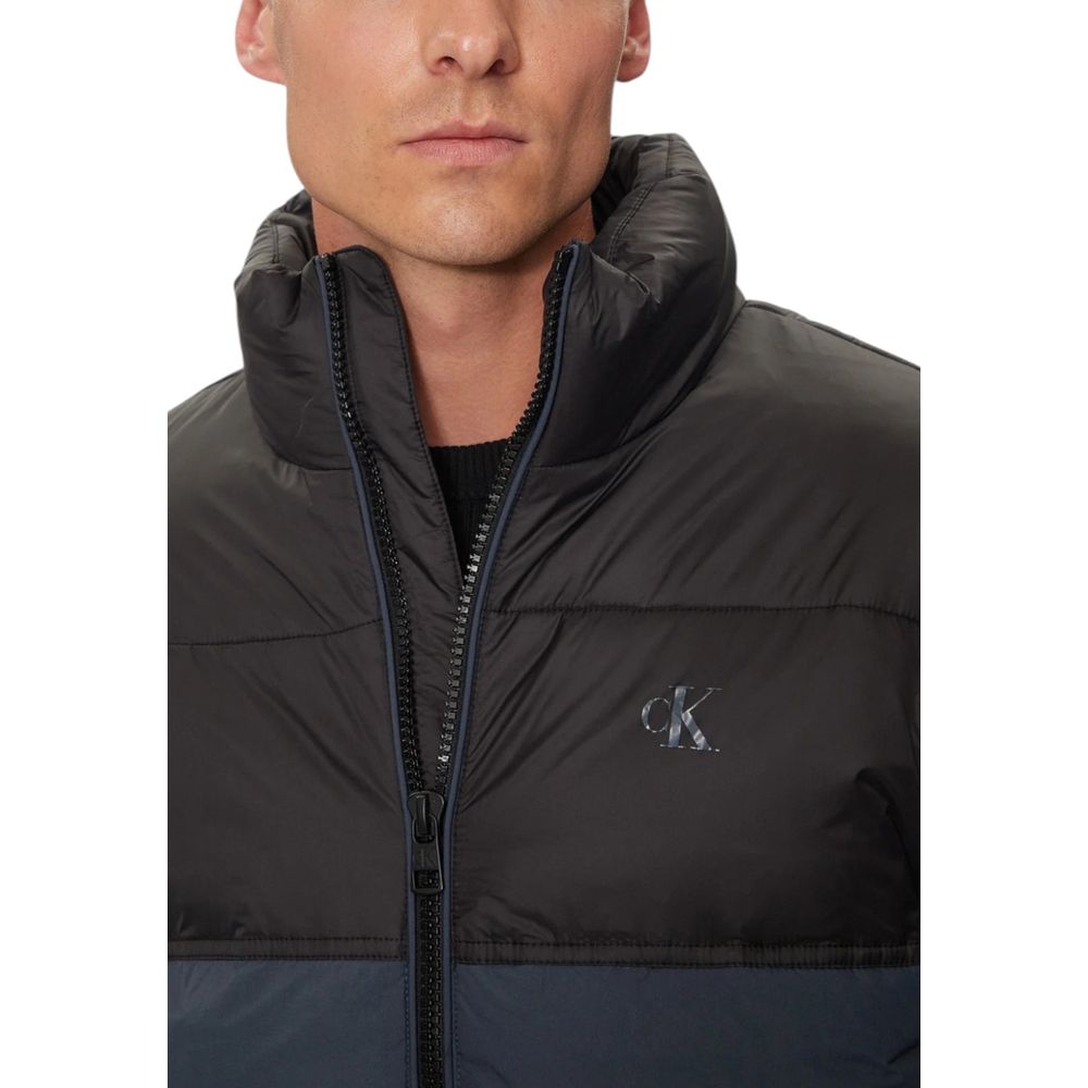 Calvin Klein Jeans Blue Recycled Polyamide Jacket