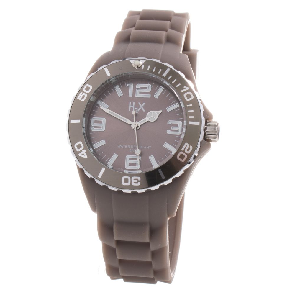 Haurex Brown Rubber Watch