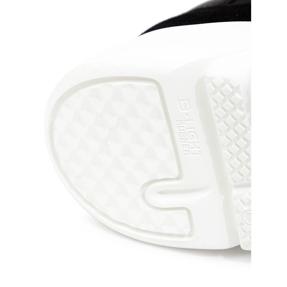 Axel Arigato Black And White Fabric And Leather Sneaker