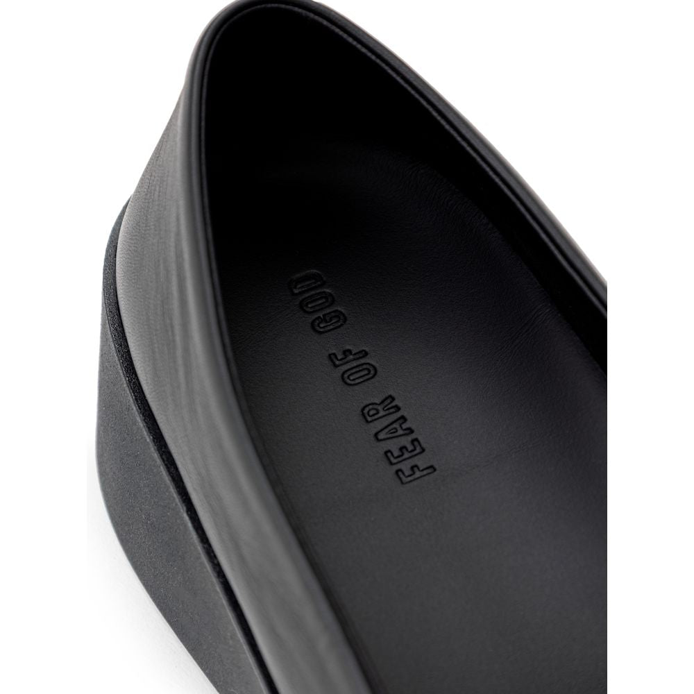 Fear Of God Black Leather Loafer