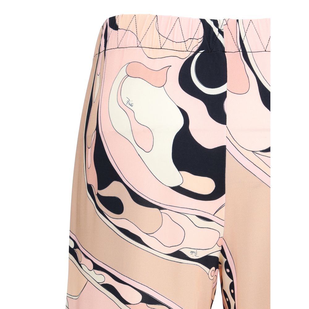 Emilio Pucci Orchid print Pants