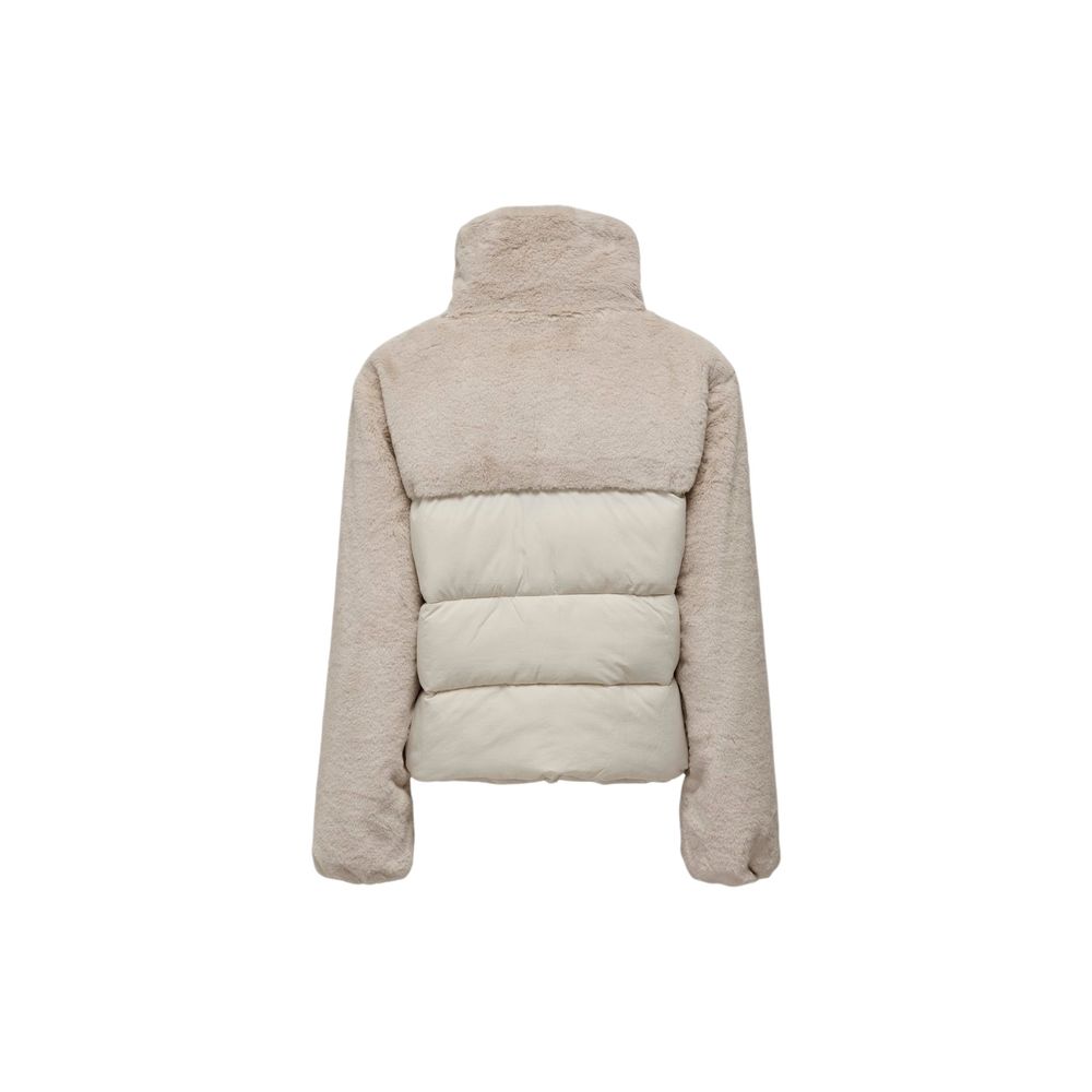 Only Beige Polyester Jackets & Coat