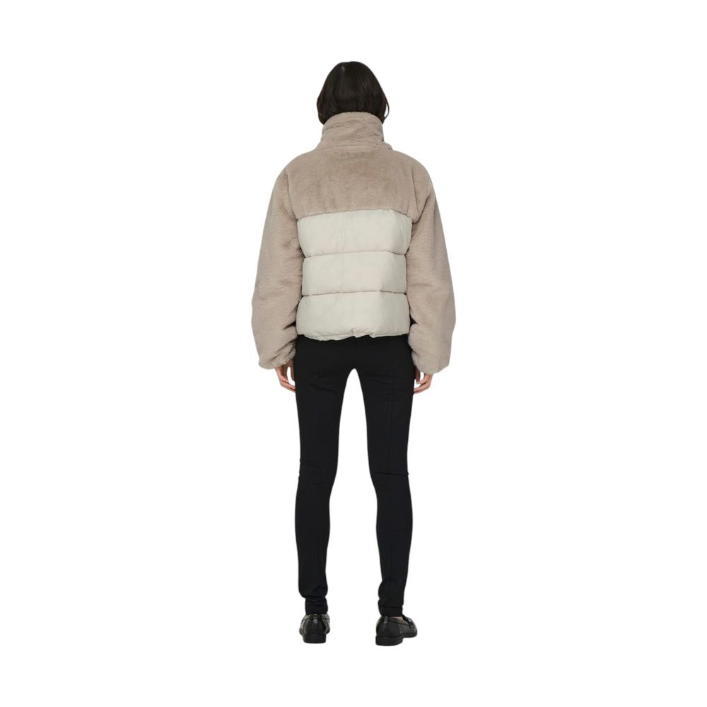 Only Beige Polyester Jackets & Coat