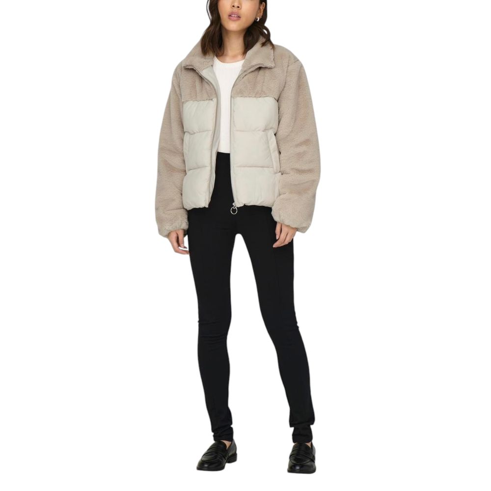 Only Beige Polyester Jackets & Coat