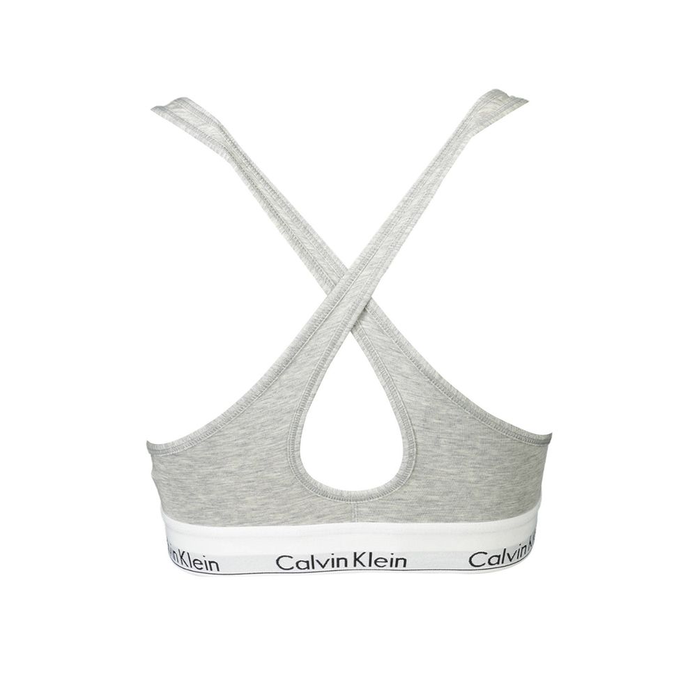 Calvin Klein Brown Cotton Women Bralette