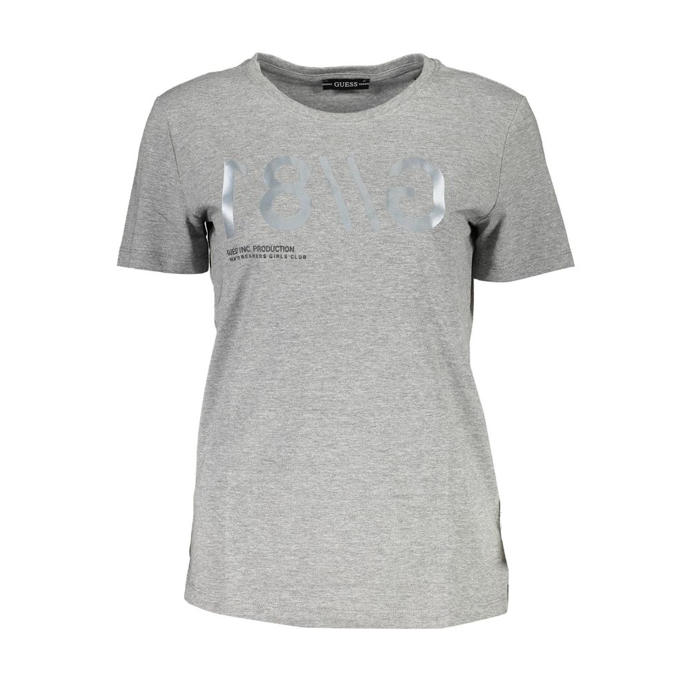 Guess Jeans Brown Cotton Women T-Shirt
