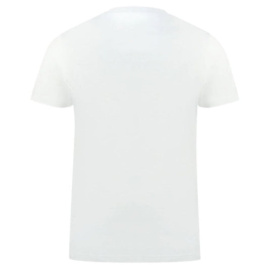 Aquascutum White Cotton Men T-Shirt