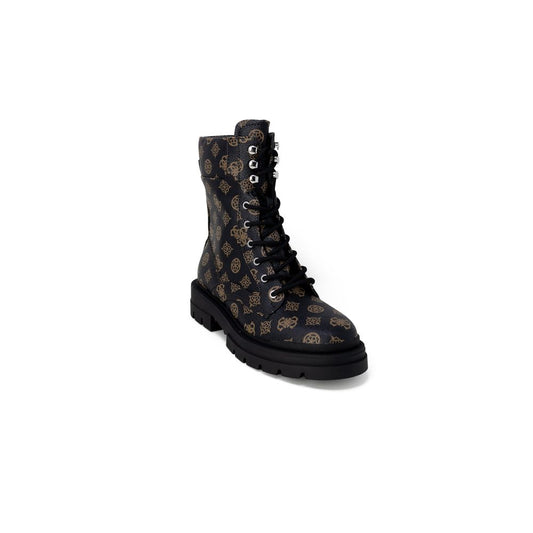 Guess Brown Artificial Leather Boot