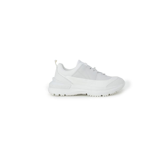 Calvin Klein Jeans White Suede Leather Sneaker