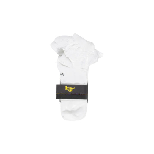 Dr. Martens White Polyester Tights & Sock