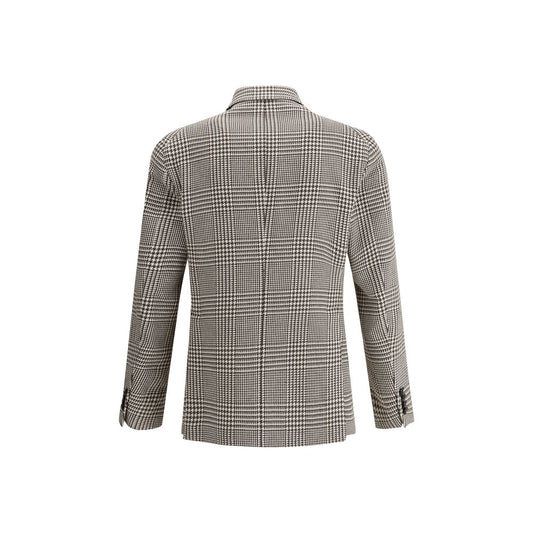 Tagliatore Montecarlo houndstooth Jacket