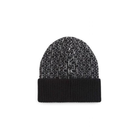 Calvin Klein Black Alpaca Leather Hat