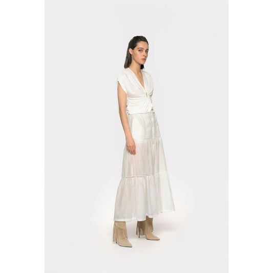 PINKO White Viscose Tops & T-Shirt
