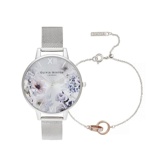 Olivia Burton Gray Stainless Steel Watch