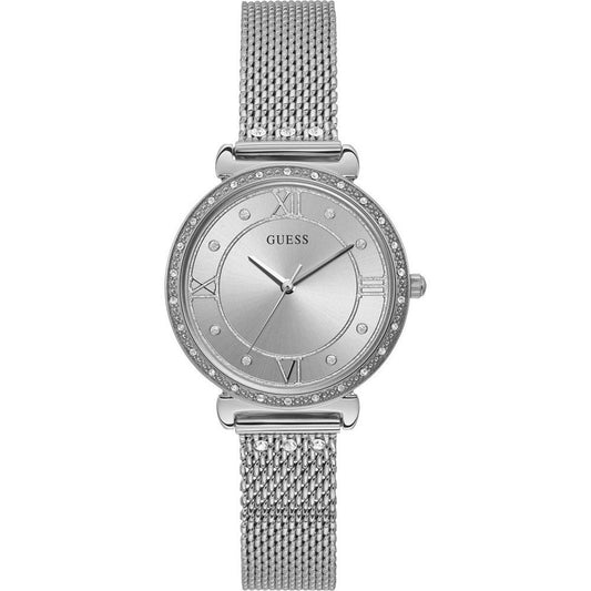 Guess Gray Stainless Steel Stainless Steel Watch