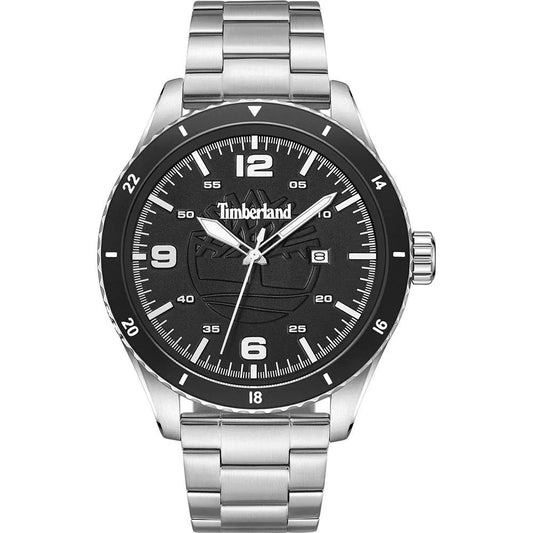 Timberland Gray Stainless Steel Stainless Steel Watch