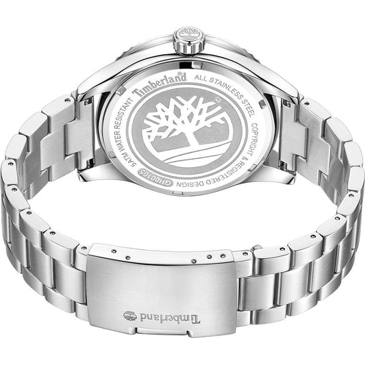 Timberland Gray Stainless Steel Stainless Steel Watch