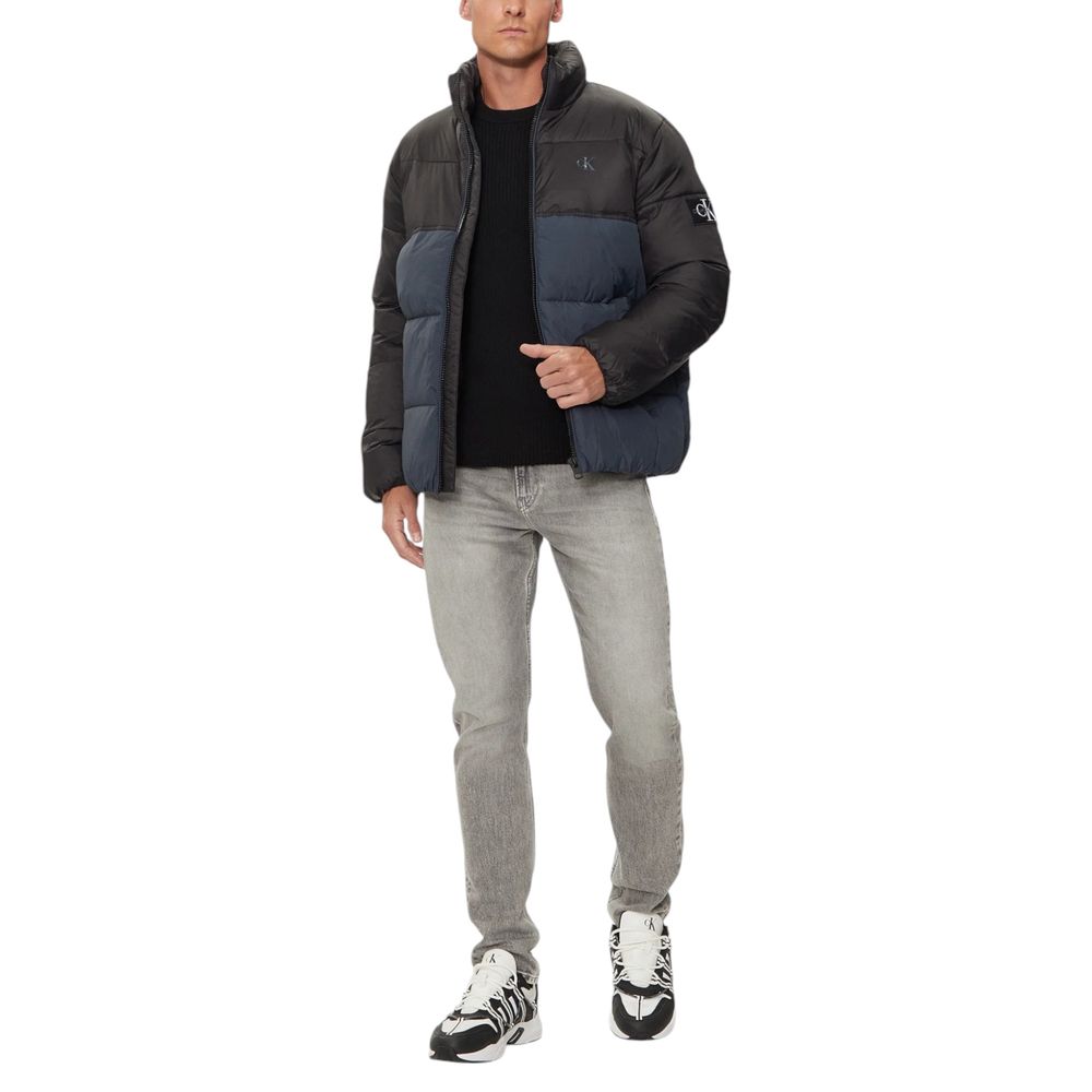 Calvin Klein Jeans Blue Recycled Polyamide Jacket