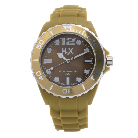 Haurex Brown Rubber Watch