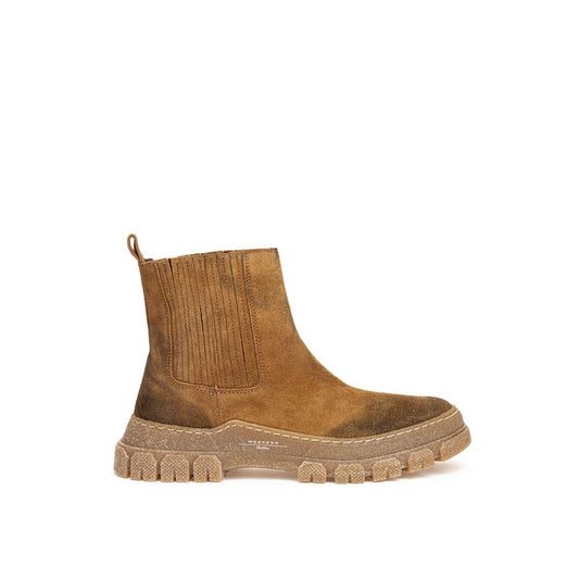 Max Mara Brown Suede Leather Boot