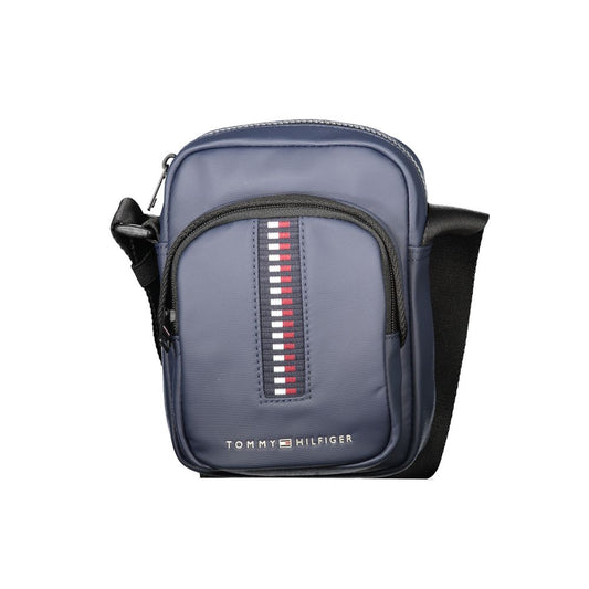 Tommy Hilfiger Blue Polyester Men Shoulder Bag