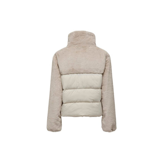 Only Beige Polyester Jackets & Coat