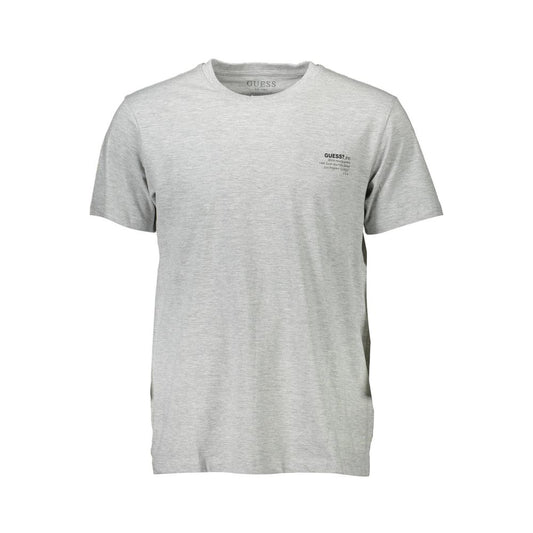 Guess Jeans Brown Cotton Men T-Shirt