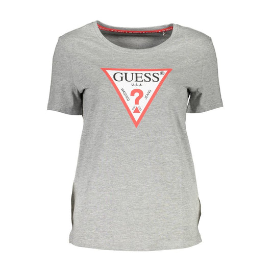 Guess Jeans Brown Cotton Women TShirt