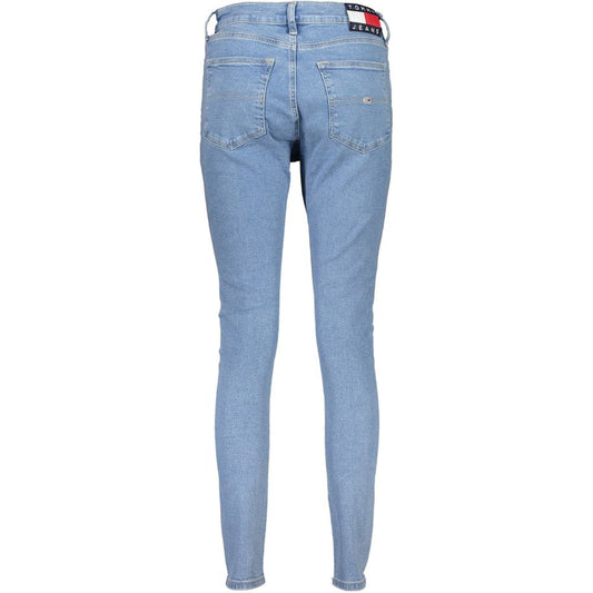Tommy Hilfiger Blue Cotton Women Jeans