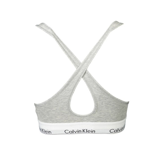 Calvin Klein Brown Cotton Women Bralette