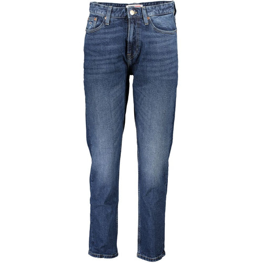 Tommy Hilfiger Blue Cotton Jeans & Pant