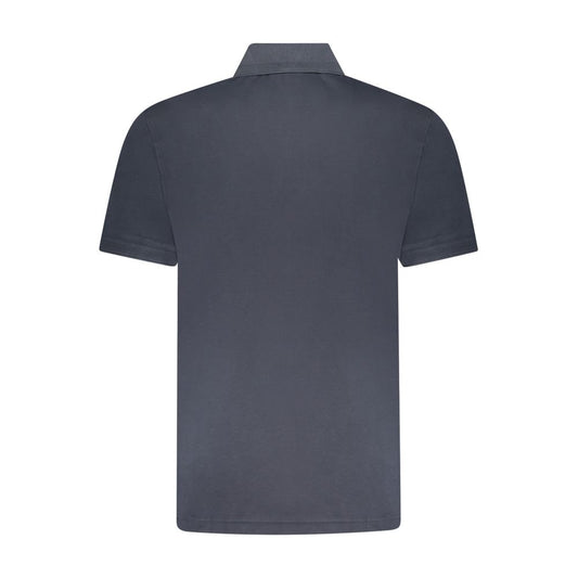 Hugo Boss Blue Cotton Polo Shirt