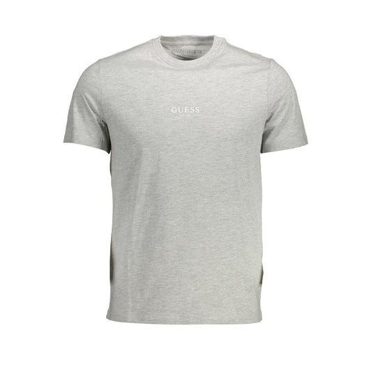 Guess Jeans Brown Cotton Men T-Shirt