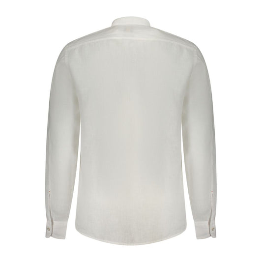 Hugo Boss White Linen Shirt