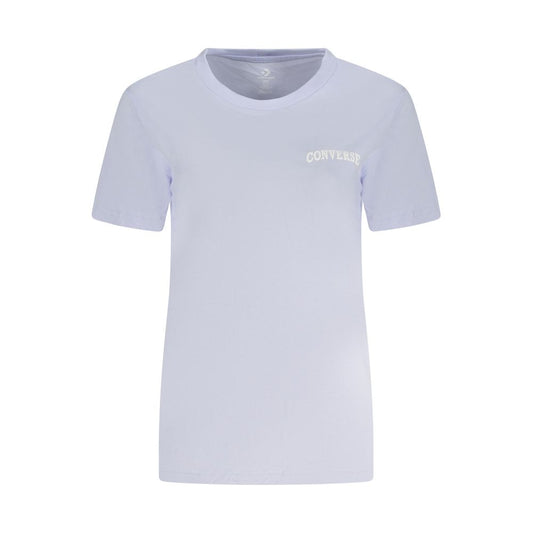 Converse Purple Cotton Tops & T-Shirt